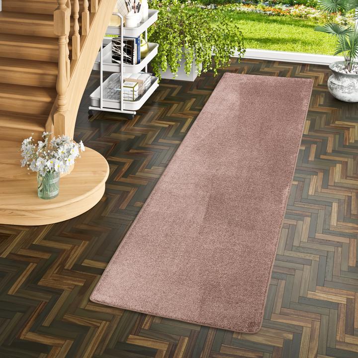 Actual product image Snapstyle High pile velour runner carpet Luna (100 x 100 cm)