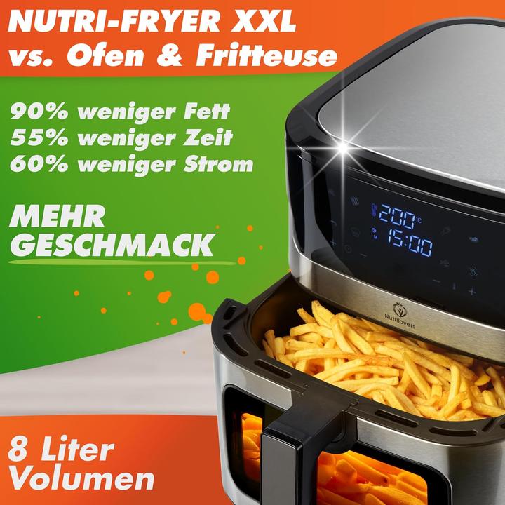 Produktbild Nutrilovers Heissluftfritteuse