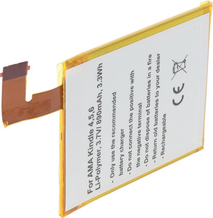 Actual product image Amazon Akku Kindle 4, Kindle 4G, Kindle 5 und Kindle 6 Akku 515-1058-01