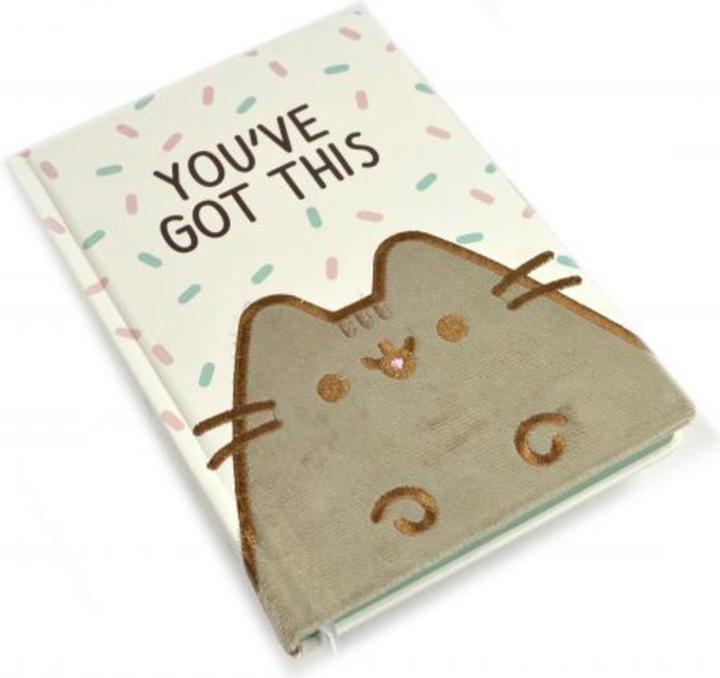 Image du produit Pusheen Carnet de notes You've Got This (À rayures, Couverture rigide)