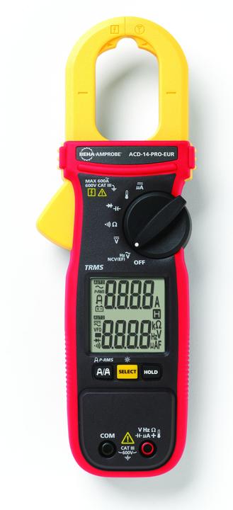 Sicherheitsmessleitungen · Temperaturfühler Typ K · Batterien · Tasche · Bedienungsanleitung