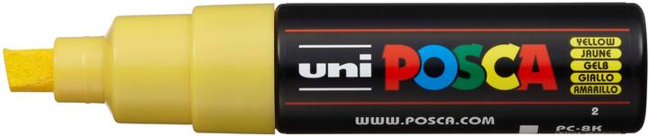Actual product image Posca Bold Marker PC-8K (Yellow, 8 mm, 1 x)