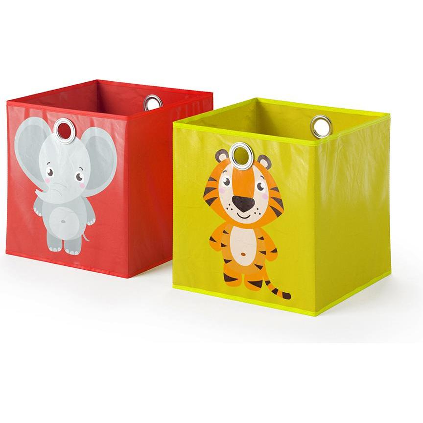 Vicco, Aufbewahrungsbox, Kinderfaltboxen (30 x 30 x 30 cm)