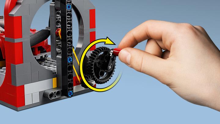 Actual product image LEGO FXX K and development centre (75882, LEGO Speed Champions)