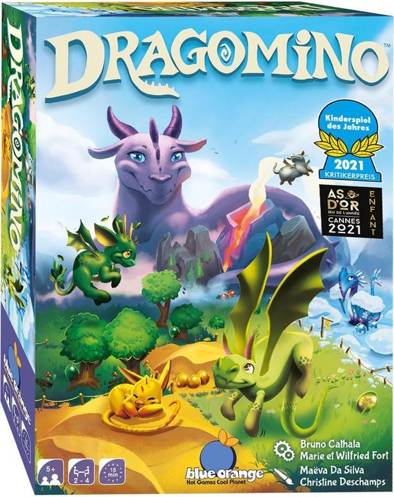 Image du produit Blue Orange Dragomino (Français, 2 - 4 Joueur)