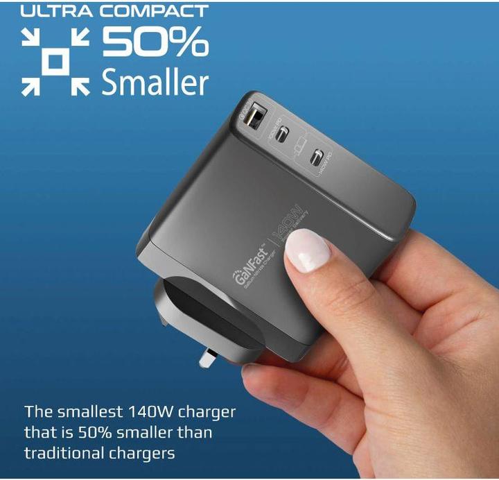 Image du produit ProMate Chargeur GaNCharge-140W PD 3.1 (140 W)