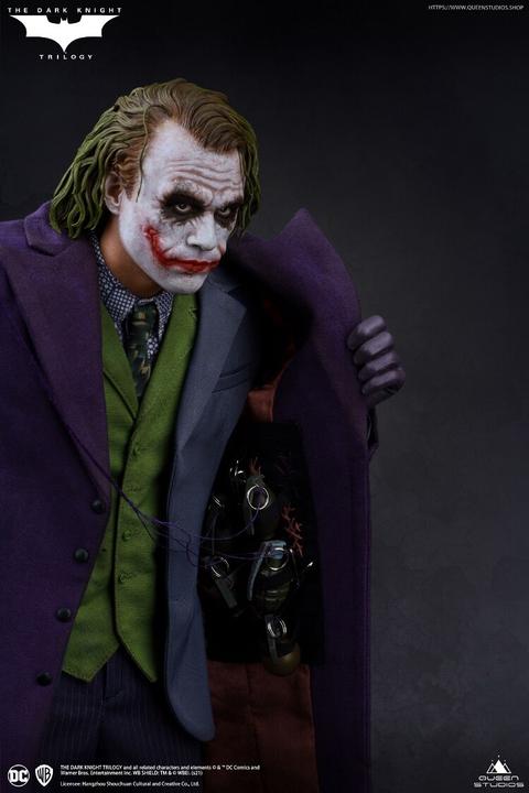Produktbild Queen Studios The Dark Knight statuette 1/4 Heath Ledger Joker Regular Edition 52 cm