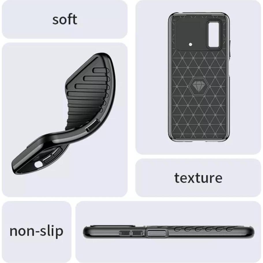Thumbnail - Screenguard Xiaomi Poco M4 Pro 4G SpaceCase Impact-Resistant Hülle (Xiaomi Poco M4 Pro), Smartphone Hülle, Schwarz