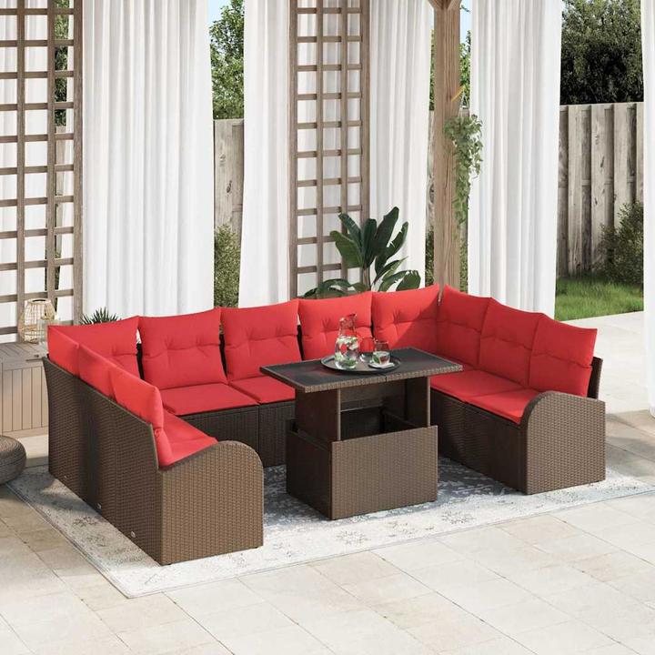 Produktbild vidaXL Gartensofa-set