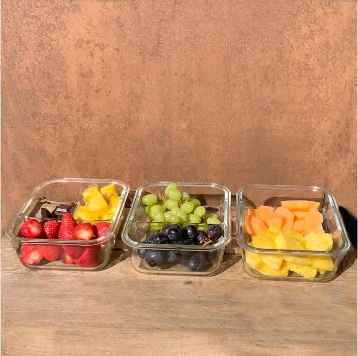 Actual product image Yummii Yummii Lunchbox L 2 compartments, Brown