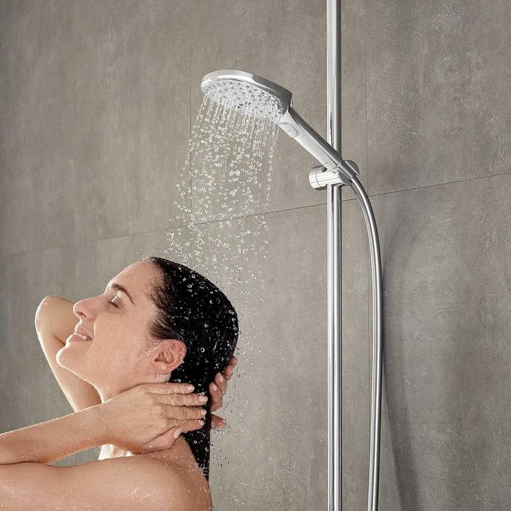 Image du produit hansgrohe Raindance Select E Duschkopf mit EcoSmart (3 Strahlarten) (3 Types de jets)