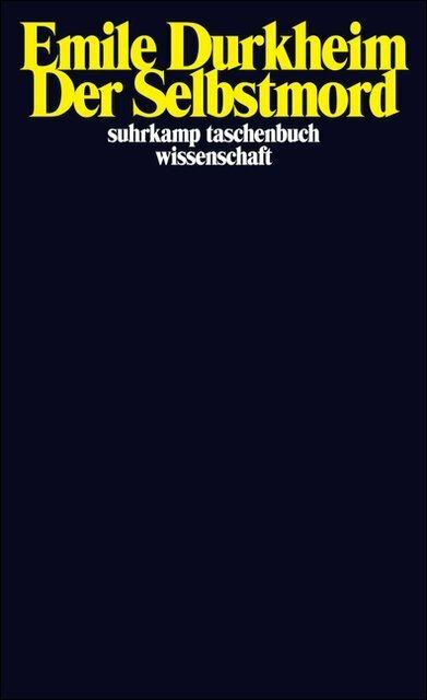 Produktbild Der Selbstmord (Deutsch, Emile Durkheim, 1983)