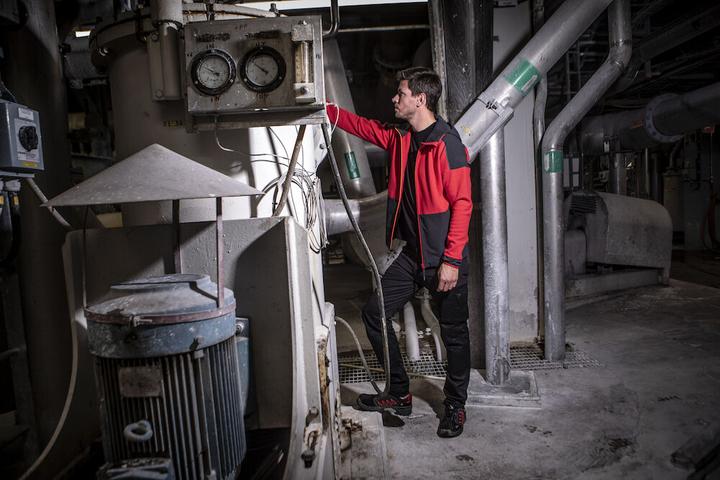 Produktbild Projob Kapuzenjacke mit elastischen Softshell Elementen (XL)