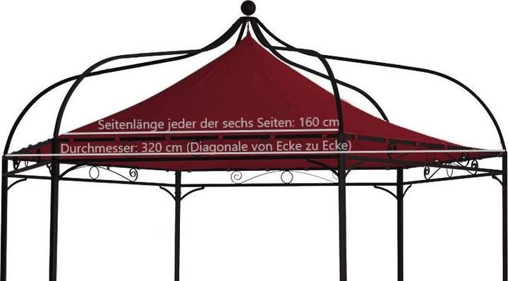 Image du produit Degamo Toit de rechange pour pavillon MODENA (320 cm, 320 cm)