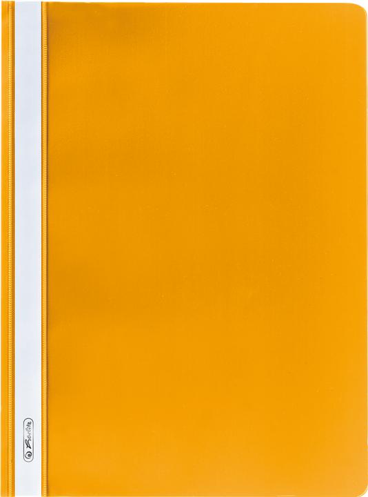 Produktbild Herlitz Schnellhefter, DIN A4, aus PP-Folie, gelb (A4, 1x)