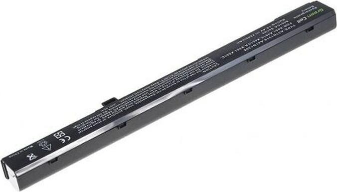 Produktbild ASUS GREENCELL AS75 Baterija Žalias Cell A31N1319 A41N1308 X451MAV X551 X551C X551CA X551M X551MA (4 Zellen, 2200 mAh)