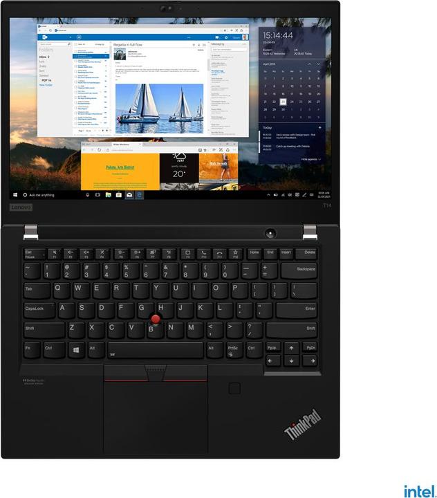 Productafbeelding Lenovo THINKPAD T14 GEN2 INTEL CORE I7-1165G7 14P FHD 16GO 512GO SSD M.2 2280 INTEL UHD GRAPHICS W10 (14", Intel Core i7-1165G7, 16 GB, 512 GB, FR)