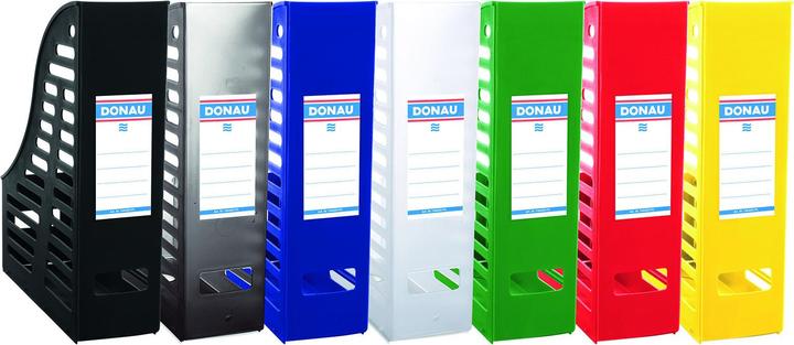 Actual product image Donau grid upright collector, pp, a4, foldable, blue (A4)