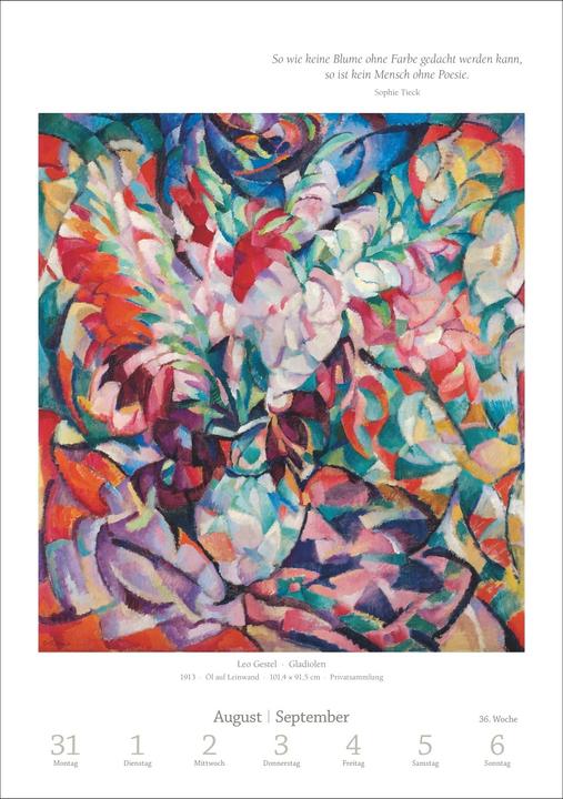 Actual product image Harenberg Kunst Wochen-Kulturkalender 2026 - 53 Meisterwerke der Malerei