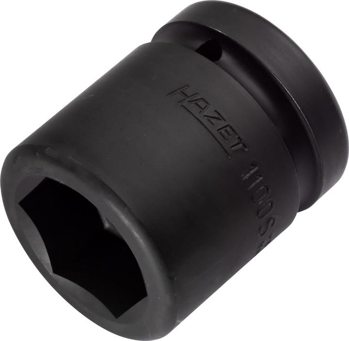 Actual product image HAZET Impact socket ∙ hexagon 1100S-34 ∙ Square, hollow 25 mm (1 inch) ∙ Outside hexagon profile ∙ … (34 mm)