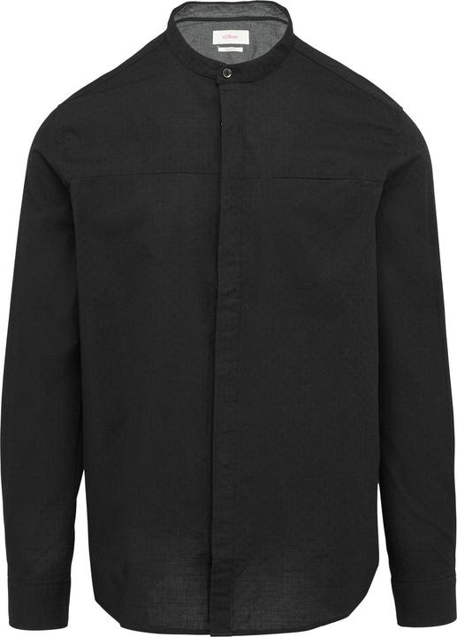 Immagine prodotto s.Oliver Hemd Regular Fit: Leichtes Baumwollhemd mit Struktur (S)