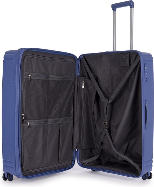 Image du produit Stratic Straw T 4 roues Trolley L 76 cm avec soufflet extensible (90 l)