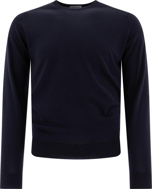 Produktbild John Smedley Merino wool "Lundy" crewneck sweater in (M)