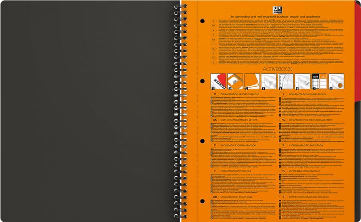 Produktbild Oxford Activebook (A4, Kariert, Weicher Einband)