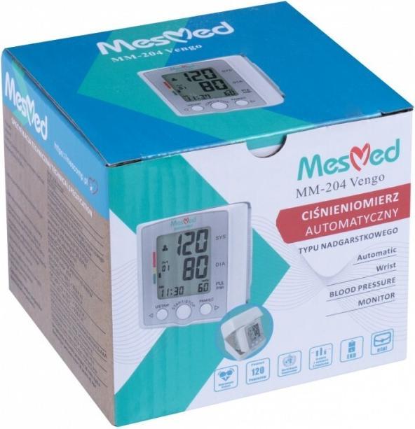 Image du produit Mescomp Technologies Moniteur automatique de pression artérielle au poignet MesMed MM-204 Vengo (Tensiomètre au poignet)