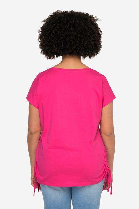 Produktbild Angel of Style T-Shirt, oversized, Rundhals, seitliche Raffungen (54)