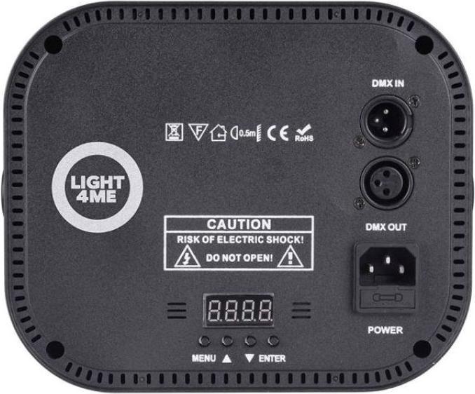 Produktbild Light4Me MULTIPHASE - Multiefekt LED UV wash strobe (60 W, LED)