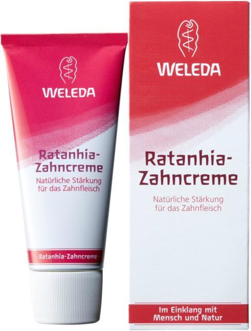 Productafbeelding Weleda Ratanhia tandpasta (75 ml)