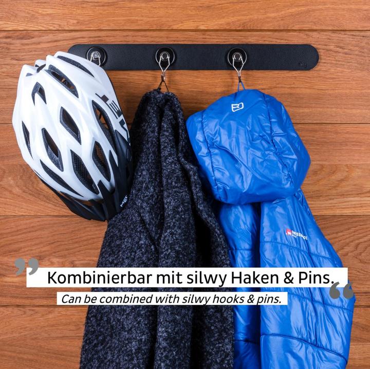 Actual product image Silwy Metal bar for glasses 50 cm