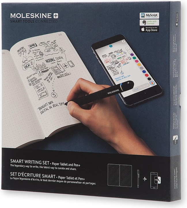 Immagine prodotto Moleskine Set di scrittura intelligente (A5, Punteggiato, Copertina rigida)