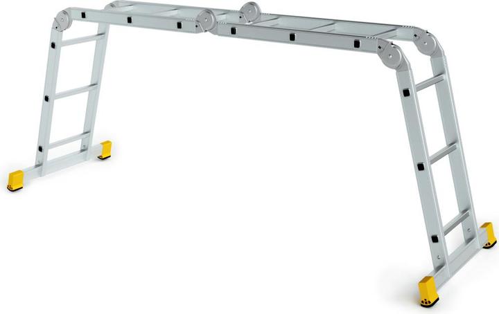 Produktbild Puag Gelenkleiter 4 x 3 Sprossen (Stehleiter, 349 cm)