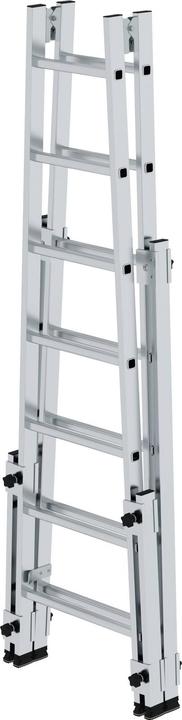 Produktbild Munk Sprossen-Stehleiter treppengängig 2x7 Sprossen (Stehleiter, 210 cm)