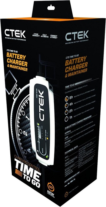 Produktbild Ctek CT5 Time To Go (12V, 5 A)
