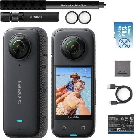 Actual product image Insta360 X3 Creator Kit (30p, Wi-Fi, Bluetooth)