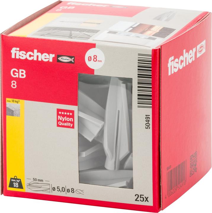 Produktbild Fischer Gasbetondübel GB 8