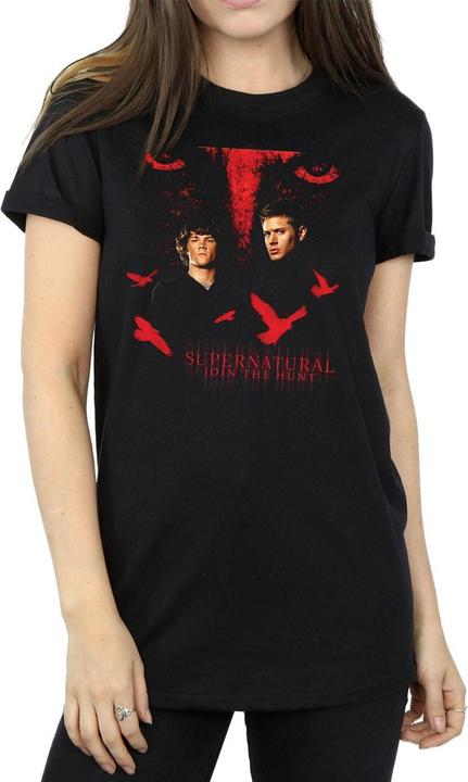 Immagine prodotto Supernatural Crow Eyes Maglietta Ampia Donna (XL)