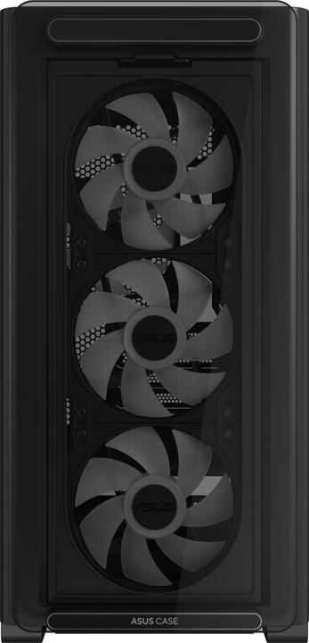 Actual product image ASUS Go A23 PLUS TG ARGB BLACK (mATX, Mini-ITX)