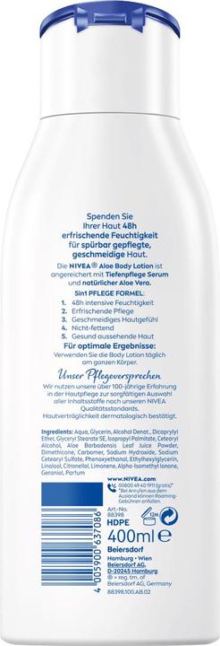 Produktbild NIVEA Body Lotion (Körperlotion, 400 ml)