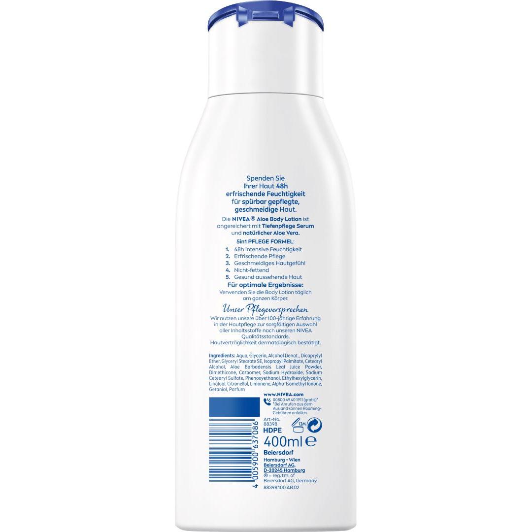 NIVEA, Lozione corpo, Body Lotion (Lozione corpo, 400 ml)