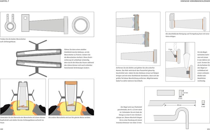 Produktbild Schlösser schmieden (Deutsch, Denis Frechette, Oliver Lang, William Morrison, 2024)