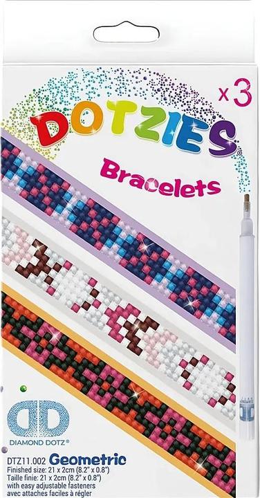 Actual product image Diamond Dotz Diamond Painting Bracelets Geometric