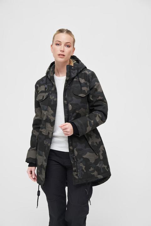 Produktbild Brandit Damen Marsh Lake Parka Grösse XXL Farbe Dunkles Tarnmuster (XXL)
