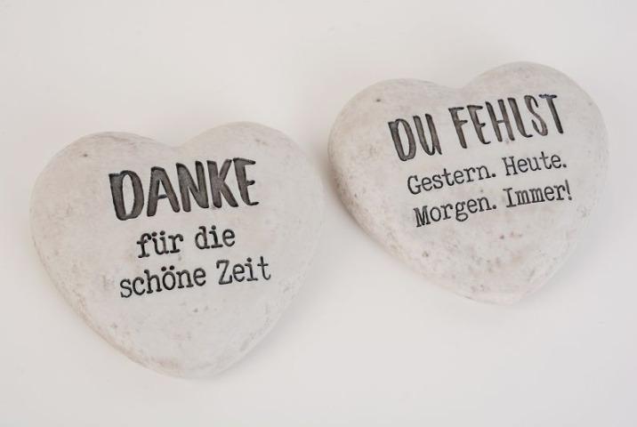 Actual product image Bludeko Herz m.Haken 2Mod creme 15x4cm (2) (2x)