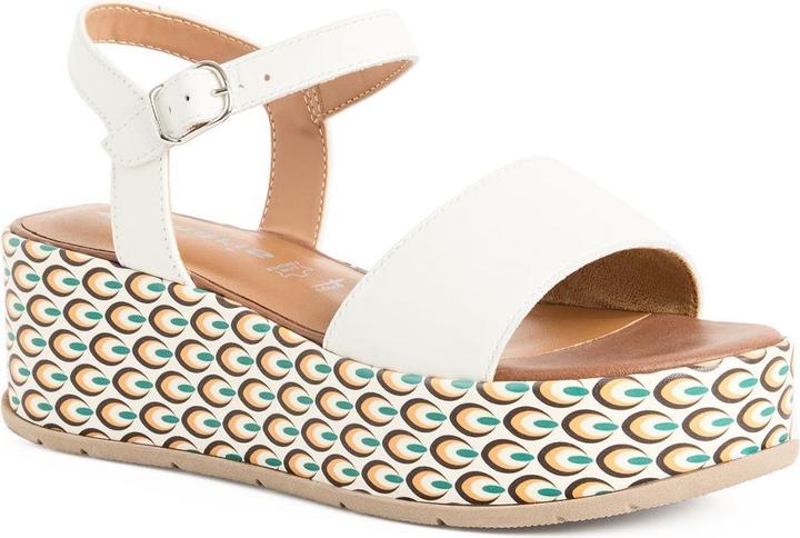 Weiss, white leather comb