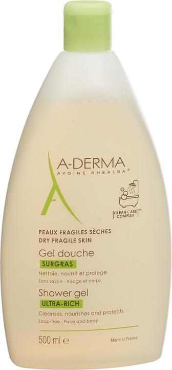 Produktbild A-Derma Rückfettendes Duschgel (500 ml)