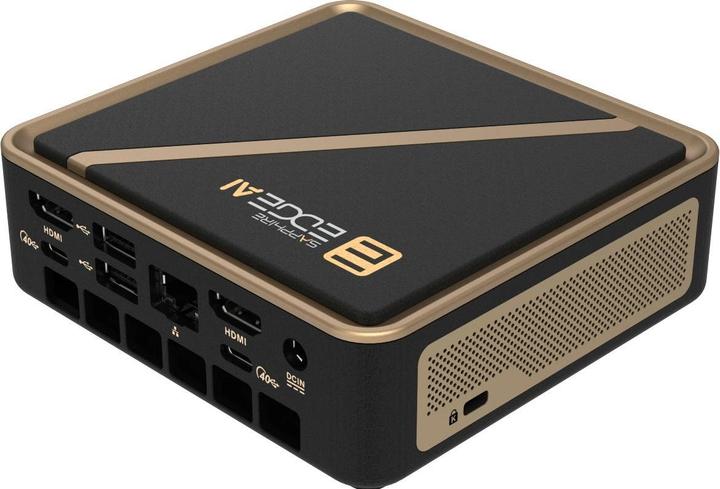 Image du produit Sapphire EDGE AI 370 Barebone AMD Ryzen AI 9 HX 370 2xSODIMM DDR5 3xM.2 (AMD Ryzen AI 9 HX 370)